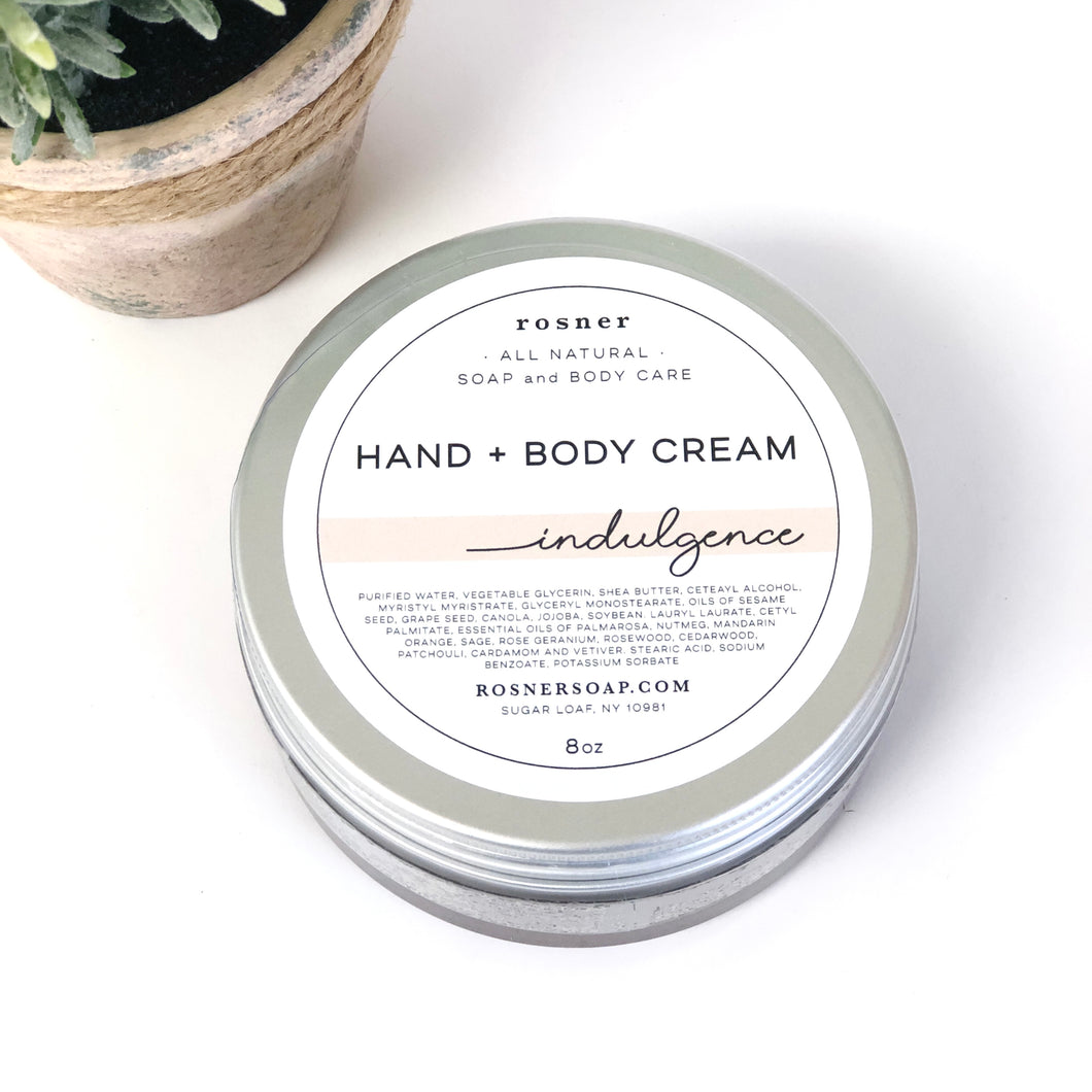 Hand & Body Cream | Indulgence