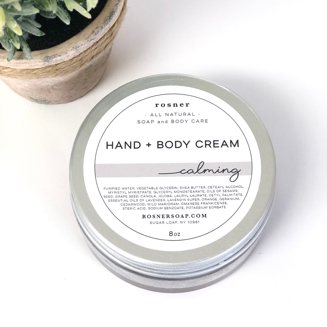 Hand & Body Cream | Calming