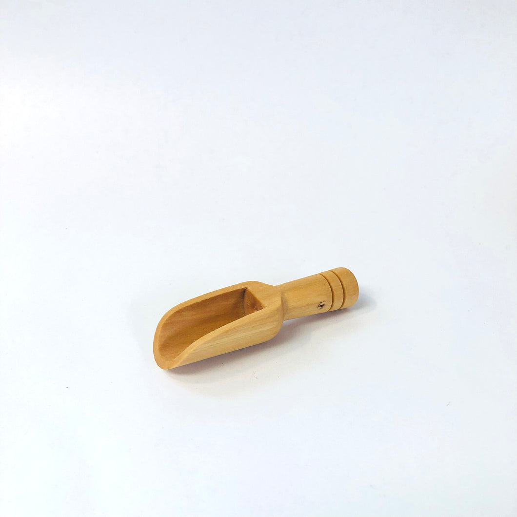 Mini Wood Scoop
